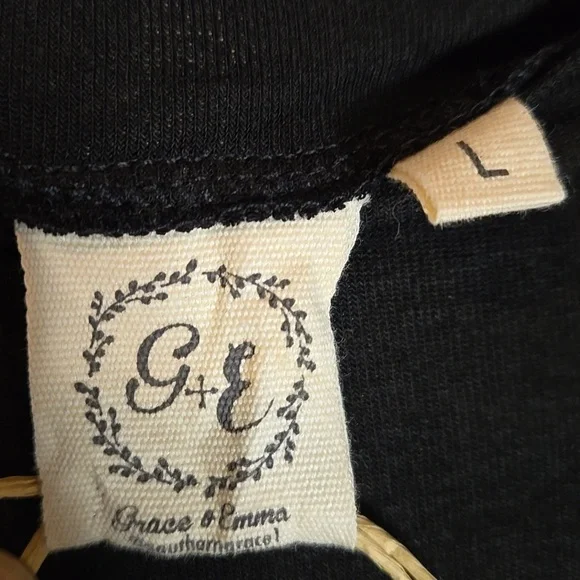 Grace And Emma Chic Black and White Long Sleeve Dress (2b) - Picture 4 of 4